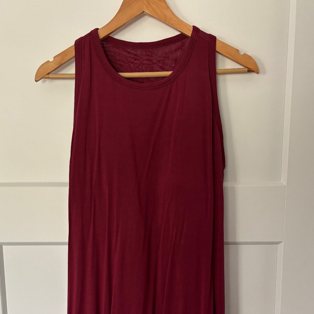 SheBird Sleeveless Maroon Women’s Dress XL